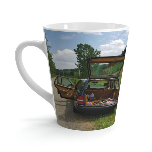 Mercedes Benz Latte Mug